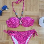 Dvodelne roza kopalke Lili