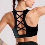 Črn športni modrc Aspen